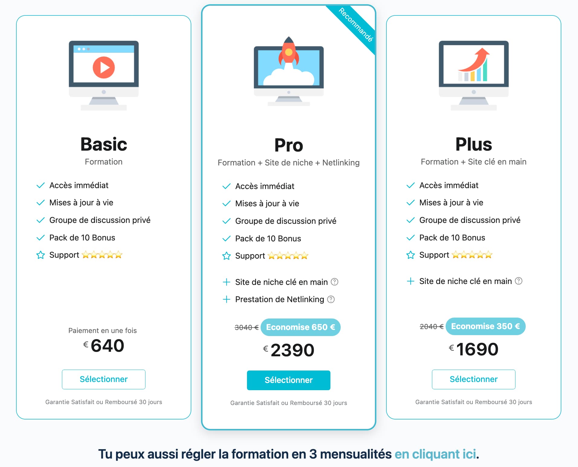 tarif formation site de niche affiliation