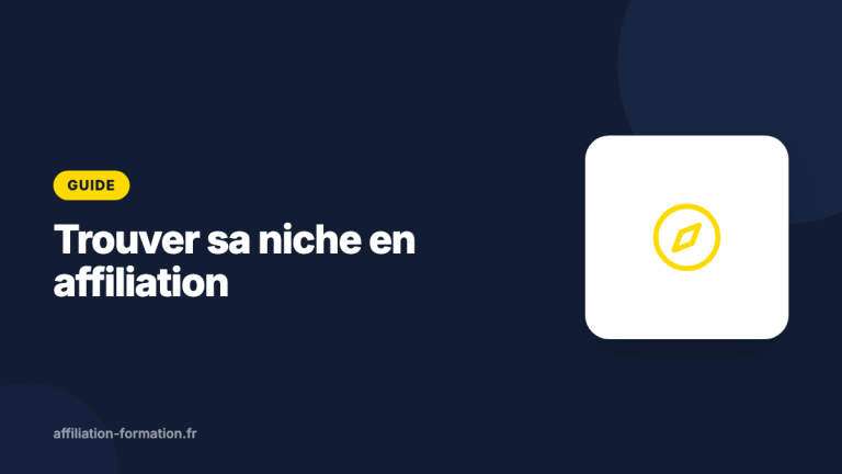 Vignette de l’article : Trouver sa niche en affiliation