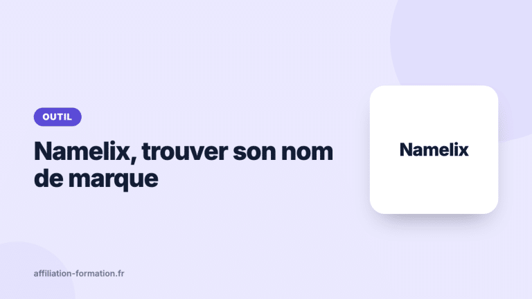 Vignette de l’article : Namelix, trouver son nom de marque