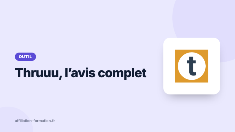 Vignette de l’article : Thruuu, l'avis complet